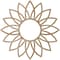 Ekena Millwork Daisy Wood Fretwork Pierced Ceiling Medallion, Red Oak, 24"OD x 8 3/8"ID x 3/8"T CMWP24X24X0375DARO - alternate 5